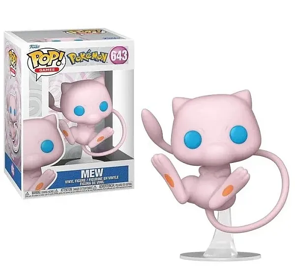 FUNKO POP! POKEMON - MEW VINYL FIGURE 9 CM